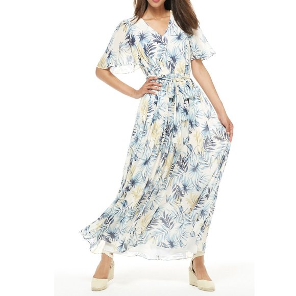 Gal Meets Glam Dresses & Skirts - Gal Meets Glam Collection Chiffon Maxi Kiki Dress